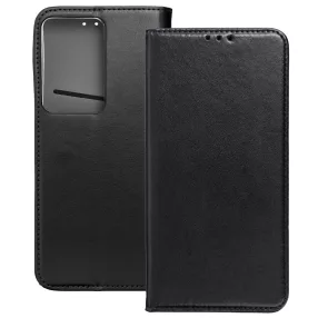   Realme 14x 5G / C75 könyvtok, fliptok, telefon tok, bankkártyatartós, mágneszáras, fekete, Smart Magneto