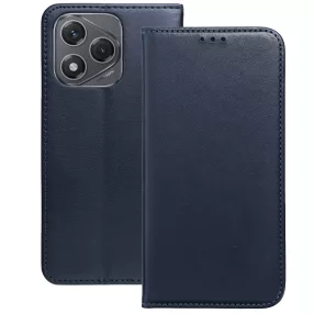   Honor 400 Lite 5G könyvtok, fliptok, telefon tok, bankkártyatartós, mágneszáras, sötétkék, Smart Magneto