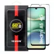 Xiaomi Redmi A5 4G / Poco C71 4G üvegfólia, tempered glass, előlapi, edzett, hajlított, fekete kerettel, Veason 6D Pro