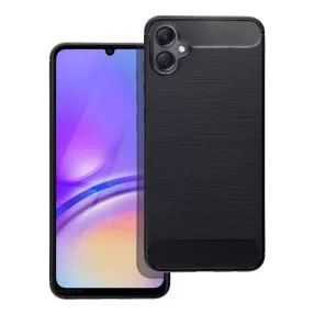   Samsung Galaxy A06 szilikon tok, hátlaptok, telefon tok, karbon mintás, fekete, Carbon case