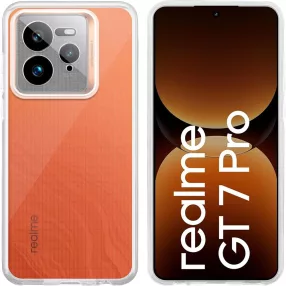   Realme GT7 Pro 5G szilikon tok, hátlaptok, telefon tok, vastag, átlátszó, kamera védelemmel, 2mm, Clear case