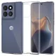Motorola Edge 60 Fusion 5G / Edge 60 5G szilikon tok, telefon tok, hátlaptok, átlátszó, vastag, 2mm, Clear case