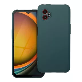   Samsung Galaxy Xcover7 Pro 5G szilikon tok, telefon tok, hátlaptok, matt, zöld, Matt case