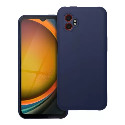 Samsung Galaxy Xcover7 Pro 5G szilikon tok, telefon tok, hátlaptok, matt, kék, Matt case