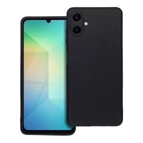   Samsung Galaxy A06 szilikon tok, telefon tok, hátlaptok, matt, fekete, Matt case