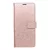 iPhone 17 Pro könyvtok, fliptok, telefon tok, mágneszáras, bankkártyatartós, mandala mintás, rose gold, Forcell Mezzo