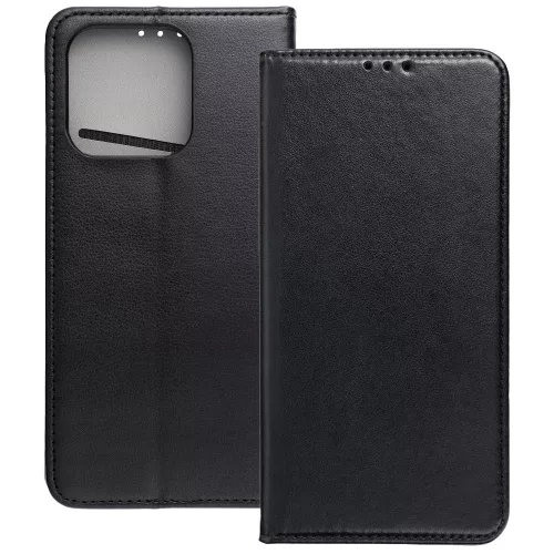 Motorola Edge 60 Pro 5G könyvtok, fliptok, telefon tok, bankkártyatartós, mágneszáras, fekete, Smart Magneto