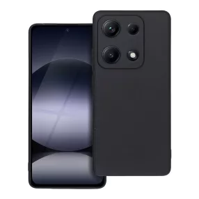   Xiaomi Redmi Note 14s 4G szilikon tok, telefon tok, hátlaptok, matt, fekete, Matt case