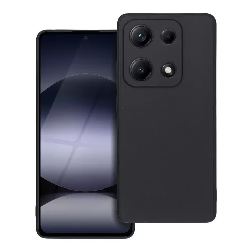 Xiaomi Redmi Note 14s 4G szilikon tok, telefon tok, hátlaptok, matt, fekete, Matt case