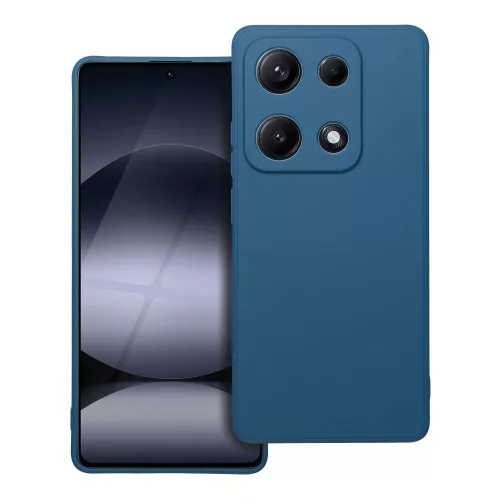Xiaomi Redmi Note 14s 4G szilikon tok, telefon tok, hátlaptok, matt, kék, Matt case