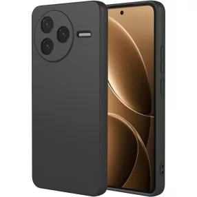   Xiaomi Poco F7 Pro 5G szilikon tok, telefon tok, hátlaptok, matt, fekete, Matt case