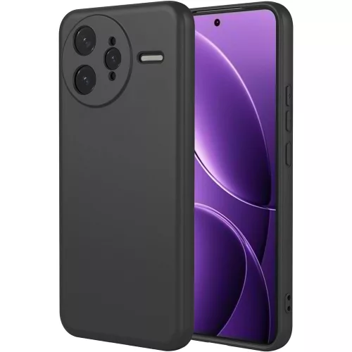 Xiaomi Poco F7 Ultra 5G szilikon tok, telefon tok, hátlaptok, matt, fekete, Matt case