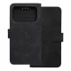 iPhone 17 Pro könyvtok, fliptok, telefon tok, bankkártyatartós, mágneszáras, fekete, Tender Book