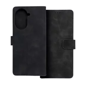   Xiaomi Redmi A5 4G könyvtok, fliptok, telefon tok, bankkártyatartós, mágneszáras, fekete, Tender Book