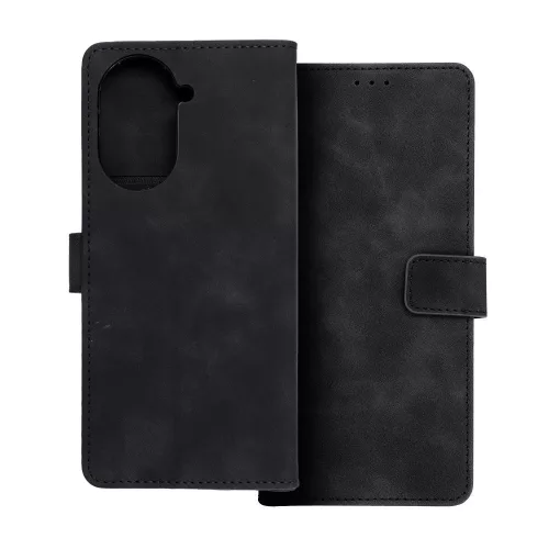 Xiaomi Redmi A5 4G könyvtok, fliptok, telefon tok, bankkártyatartós, mágneszáras, fekete, Tender Book