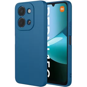   Xiaomi Redmi 15C 4G / Redmi 15C 5G szilikon tok, telefon tok, hátlaptok, matt, kék, Matt case