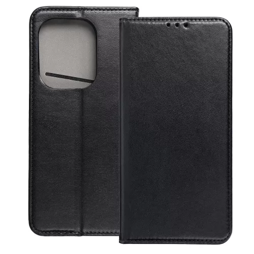 Xiaomi Redmi 15C 4G / Redmi 15C 5G / Poco C85 4G könyvtok, fliptok, telefon tok, bankkártyatartós, mágneszáras, fekete, Smart Magneto