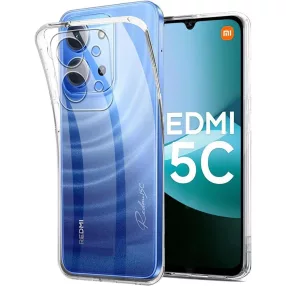   Xiaomi Redmi 15C 4G / Redmi 15C 5G szilikon tok, hátlaptok, telefon tok, vastag, átlátszó, kamera védelemmel, 2mm, Clear Case