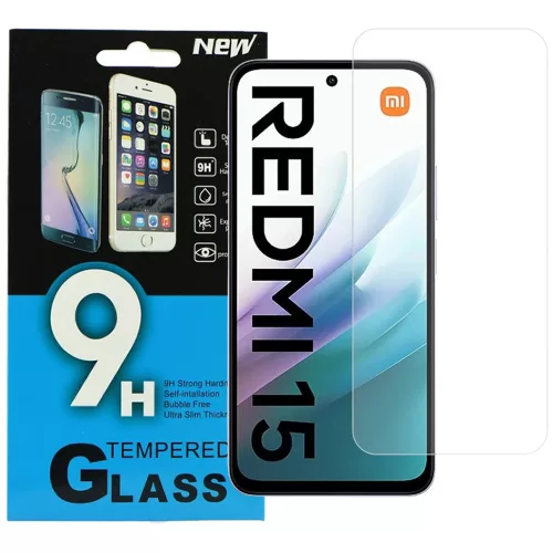 Xiaomi Redmi 15 4G / Redmi 15 5G üvegfólia, tempered glass, előlapi, edzett