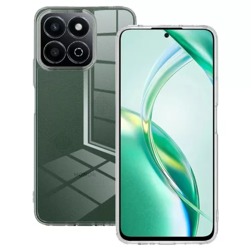 Honor X6c szilikon tok, hátlaptok, telefon tok, vastag, átlátszó, kamera védelemmel, 2mm, Clear Case