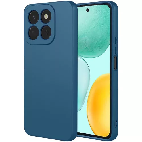 Honor X6c szilikon tok, telefon tok, hátlaptok, matt, kék, Matt case