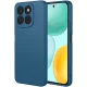 Honor X6c szilikon tok, telefon tok, hátlaptok, matt, kék, Matt case