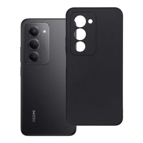 Xiaomi Redmi 15 4G / Redmi 15 5G szilikon tok, telefon tok, hátlaptok, matt, fekete, Matt case
