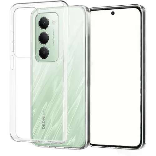 Xiaomi Redmi 15 4G / Redmi 15 5G szilikon tok, hátlaptok, telefon tok, vékony, átlátszó, 0.5mm