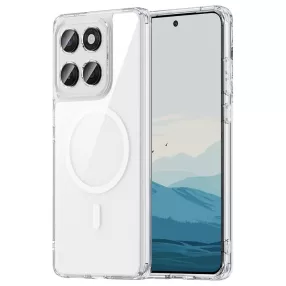   Motorola Moto G86 5G Clear MagSafe szilikon tok – 2 mm vastag, átlátszó hátlaptok, kamera védelemmel