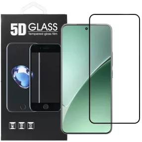   Xiaomi 15T 5G / 15T Pro 5G üvegfólia, tempered glass, előlapi, 5D, edzett, hajlított, fekete kerettel