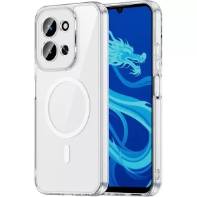   Xiaomi Redmi 15C 4G / Redmi 15C 5G Clear MagSafe szilikon tok – 2 mm vastag, átlátszó hátlaptok, kamera védelemmel