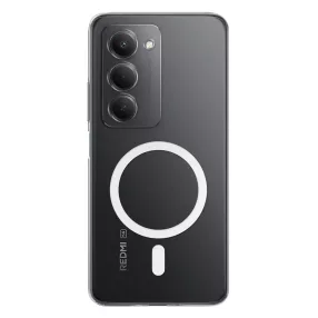   Xiaomi Redmi 15 4G / Redmi 15 5G Clear MagSafe szilikon tok – 2 mm vastag, átlátszó hátlaptok, kamera védelemmel