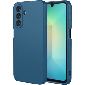   Samsung Galaxy A17 4G / A17 5G szilikon tok, telefon tok, hátlaptok, matt, kék, Matt case