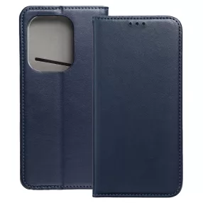   Xiaomi Redmi 15C 4G / Redmi 15C 5G / Poco C85 4G könyvtok, fliptok, telefon tok, bankkártyatartós, mágneszáras, sötétkék, Smart Magneto