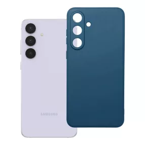   Samsung Galaxy S25 FE 5G szilikon tok, telefon tok, hátlaptok, matt, kék, Matt case