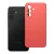 Samsung Galaxy A18 (4G/5G) / A17 (4G/5G) szilikon tok – matt barackszínű hátlaptok velúr belsővel, Silicone