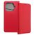 Xiaomi 15T Pro 5G könyvtok, fliptok, telefon tok, bankkártyatartós, mágneszáras, piros, Smart Case book