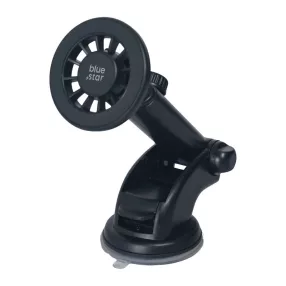   Bluestar Long Arm mágneses autós telefontartó MagSafe kompatibilitással – szélvédőre vagy műszerfalra, 18–23 cm, fekete