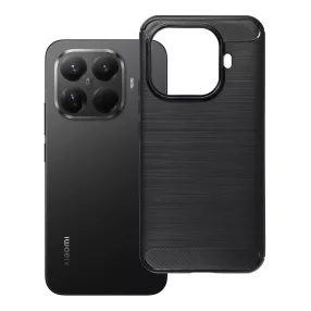  Xiaomi 15T Pro 5G szilikon tok, hátlaptok, telefon tok, karbon mintás, fekete, Carbon case