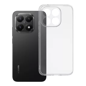   Xiaomi 15T 5G szilikon tok, hátlaptok, telefon tok, vastag, átlátszó, kamera védelemmel, 2mm, Clear Case