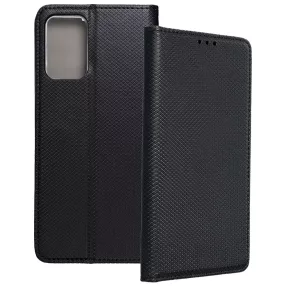   Motorola Moto G06 könyvtok, fliptok, telefon tok, bankkártyatartós, mágneszáras, fekete, Smart Case book