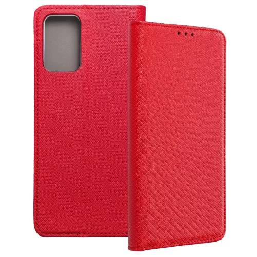 Motorola Moto G06 könyvtok, fliptok, telefon tok, bankkártyatartós, mágneszáras, piros, Smart Case book