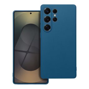   Samsung Galaxy S26 Ultra 5G szilikon tok, telefon tok, hátlaptok, matt, kék, Matt case