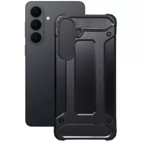   Samsung Galaxy S26 Plus 5G hátlap tok, telefon tok, ütésálló, fekete, Armor