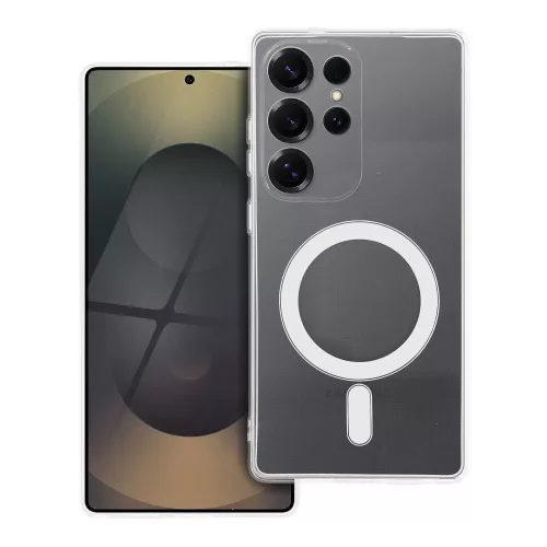 Samsung Galaxy S26 Ultra 5G Clear MagSafe szilikon tok – 2 mm vastag, átlátszó hátlaptok, kamera védelemmel