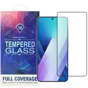   Samsung Galaxy S26 5G üvegfólia – teljes kijelzős, 9H edzett, fekete keretes, 5D