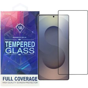   Samsung Galaxy S26 Ultra 5G üvegfólia – teljes kijelzős, 9H edzett, fekete keretes, 5D