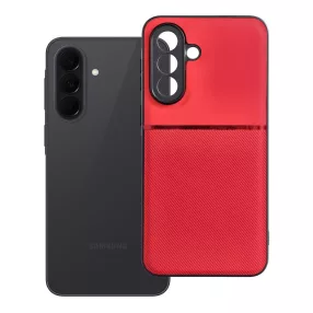   Samsung Galaxy A37 5G hátlap tok, telefon tok, stílusos, prémium, piros, Noble Case