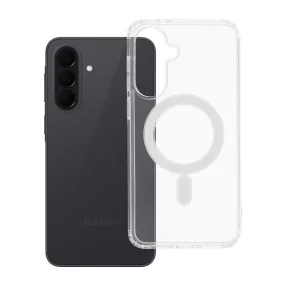   Samsung Galaxy A37 5G hátlaptok, telefon tok, MagSafe kompatibilis, erősített sarkokkal, átlátszó, Clear Mag Cover Case