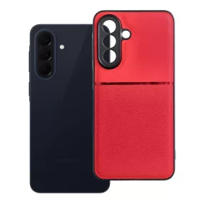   Samsung Galaxy A57 5G hátlap tok, telefon tok, stílusos, prémium, piros, Noble Case